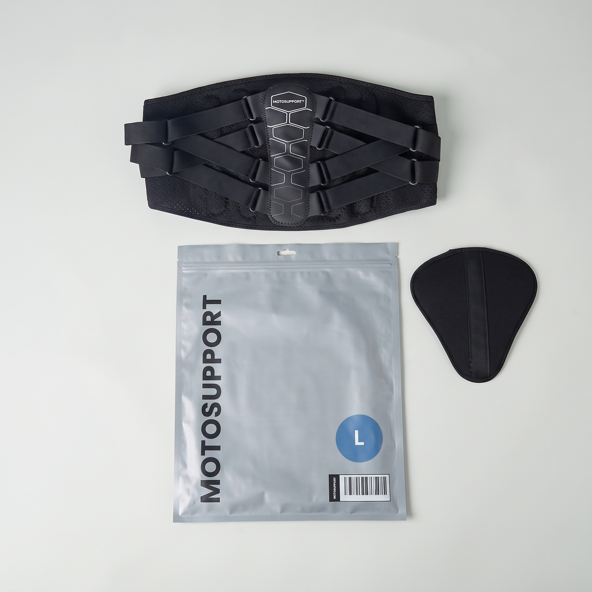 MotoSupport with its removable foam insert