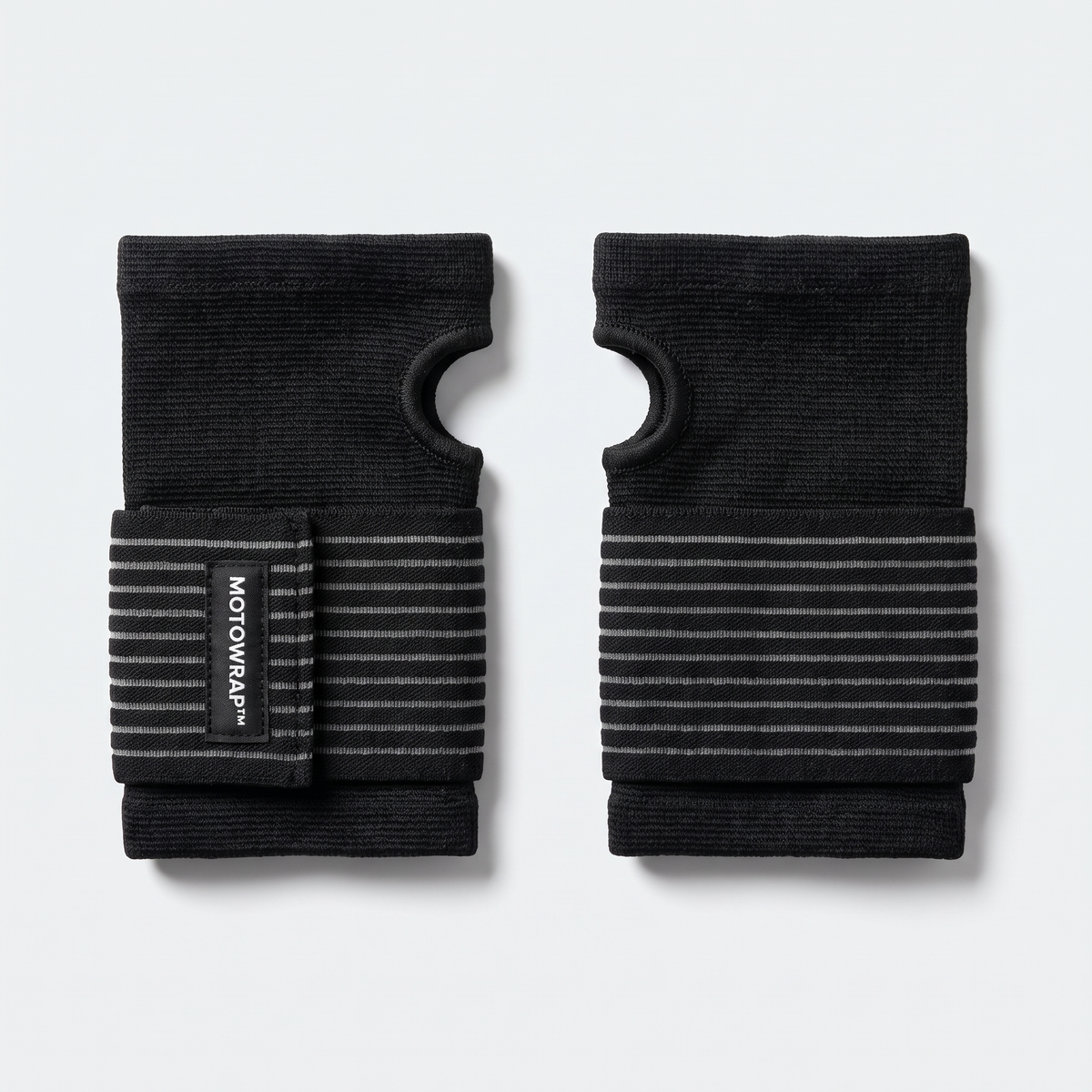 A pair of MotoWrap wrist supports